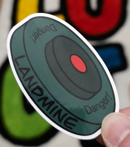 Landmine Sticker