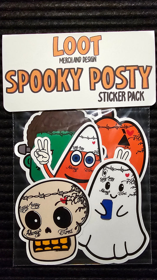 Spooky Posty Sticker Pack