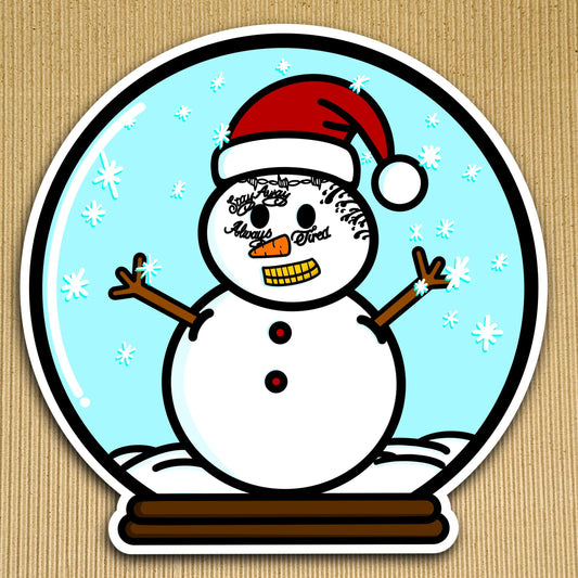 SnowGlobe Posty Sticker